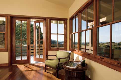 Decorative style choices that include between-the-glass blinds, shades and grilles. Between-the-glass blinds or shades that harbor fewer indoor allergens than roomside window treatments.