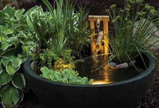 Bamboo Fountain #7014 Garden and Pond LED Spotlight Kit