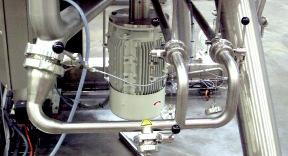 5.4 CIP cleaning system of production vessel Consisting of a set of jets incl. connection ports, suitable to work via homogenizer. Execution of jets: Spray ball type. Incl.