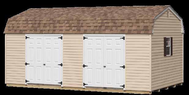 T1-11 Deluxe 6'-4" Walls Color:
