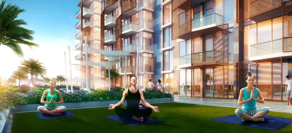 YOGA ZONE ndia may be the home of yoga, but right now ubai is among the world s