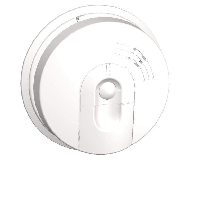 SIGNALING U L LISTED Smoke Alarm User Guide i4618a, i4718a, i5000a Series Model: i4618a 120 Volt Smoke Alarm with 9 Volt Battery Back-up Front Load Battery Test and Hush Button!