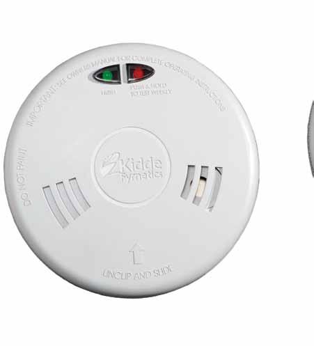 230V Mains Fast-Fit Ionisation Smoke Alarms 1SFWR with the latest Rechargeable Polymer Lithium cell back-up and full 10-year guarantee.