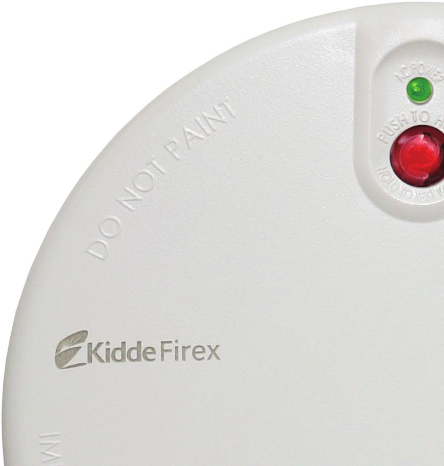 Models KF2R and KF2 230V Mains Optical Smoke Alarms Technical Specification (cont) Power-On Indicator Continuous green LED showing mains power present Alarm Electronic Piezoelectric sounder,