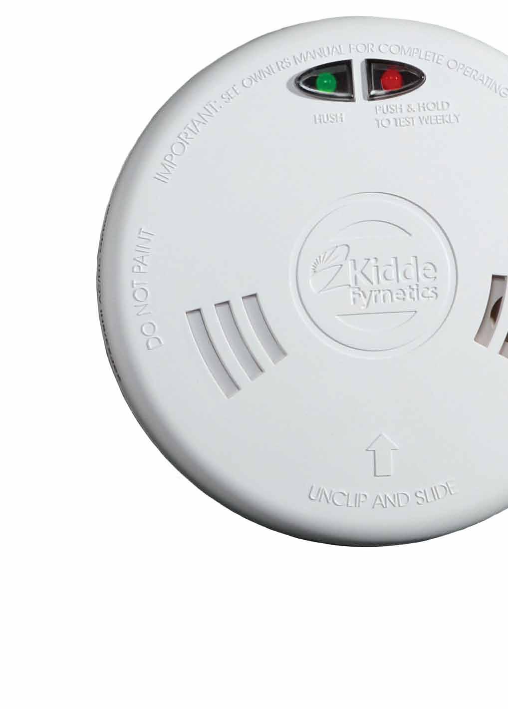 Models 2SFWR and 2SFW 230V Mains Fast-Fit Optical Smoke Alarms Technical Specification Sensor Chamber Size Optical chamber with insect resistant width slot entry inlet portals 41mm outside diameter x