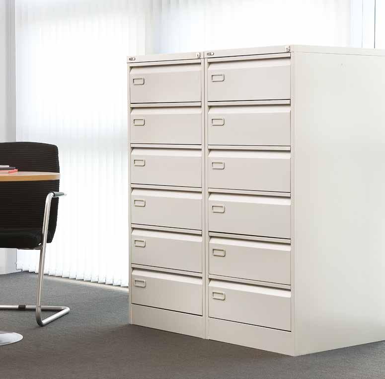 22 SPECIALIST Card Filing Cabinets GO CARD filing cabinets are available in six or seven drawer option.