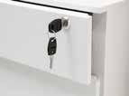 device is fitted to all drawers Fitted