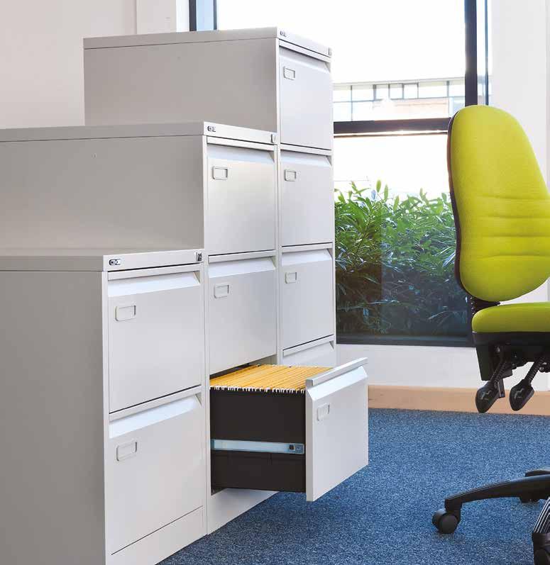 04 MAINLINE Filing Cabinets GO MAINLINE filing cabinets are available in two, three and four drawer options.