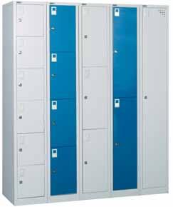 Carcass Colour Door Colours Grey (G) Grey (G) Blue (B) LK41DG 305mm deep lockers - Grey doors only CODE W D H DOORS RRP LK31D 305 305