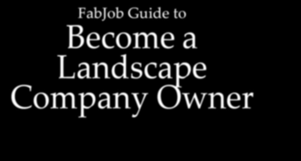 FabJob Guide to Become a