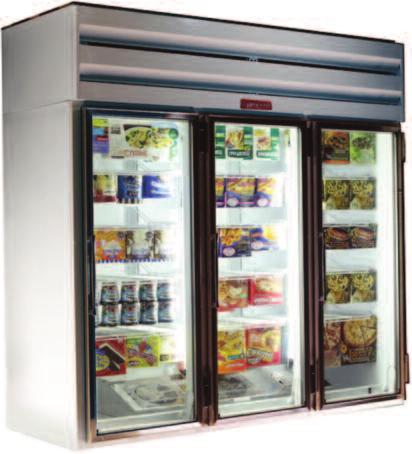 Product Specifications Sheets GF Series - Hinged Glass Doors Bottom Mount Freezers - 82"H Power Est. S Model No.