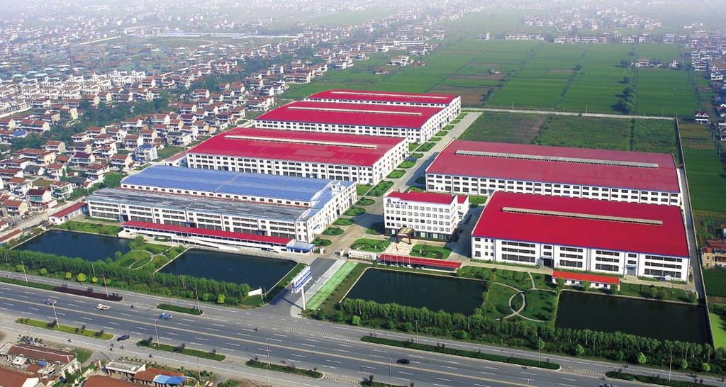 WORLD S LARGEST INDUSTRIAL FREEZER PRODUCTION FACILITY: NTFE s manufacturing complex in Nantong, China, features a 35-acre campus with nearly one million square feet of under-roof facilities.