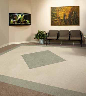 Linoleum Lobbies & Waiting Areas Evidence-based design advocates the use of comforting,