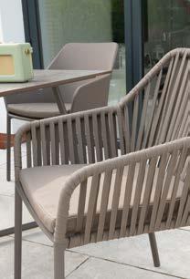 RRP: 169 Manhattan Twist Chair vailable in grey (as pictured on the left) or taupe (as