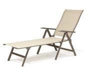 RRP: 139 C Milano Folding Lounger vailable in taupe/hessian (as pictured on the right).