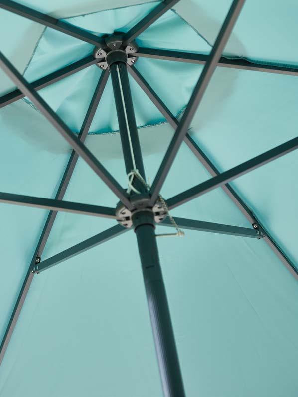 Classically designed, our simple and beautiful parasols will create an elegant ambience for your garden.