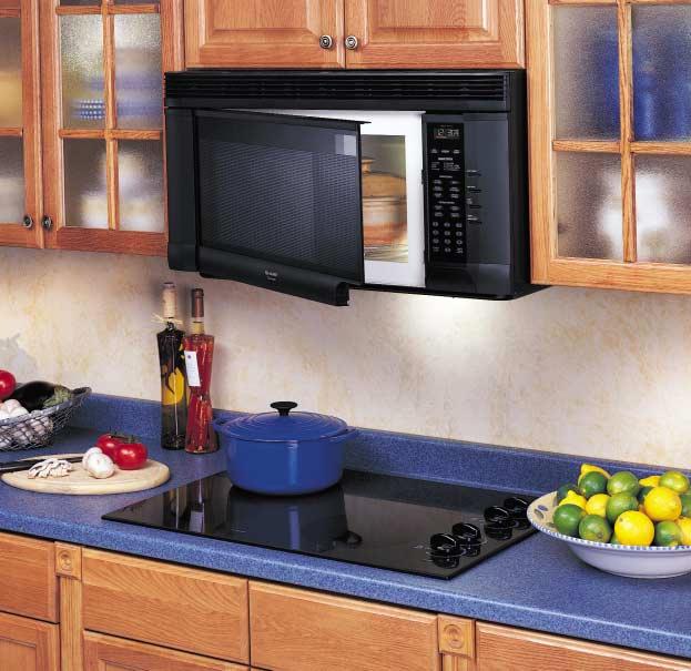 Throughout the world, homeowners trust Sharp to deliver the latest technology in the form of userfriendly products. Consider these Over the Range microwave ovens.