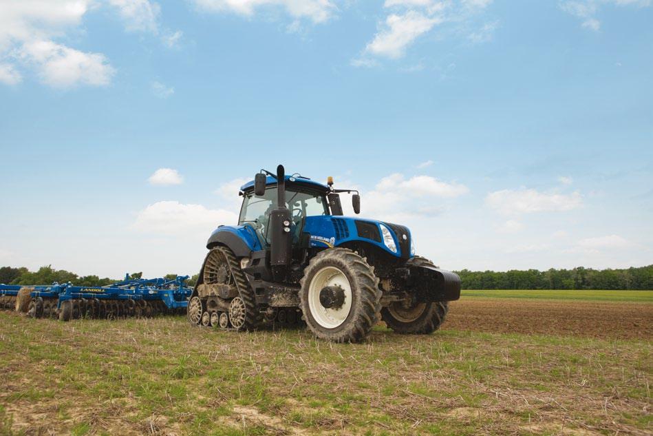 New Holland TRACTORS In manufacturing tractors, New Holland has always a care in