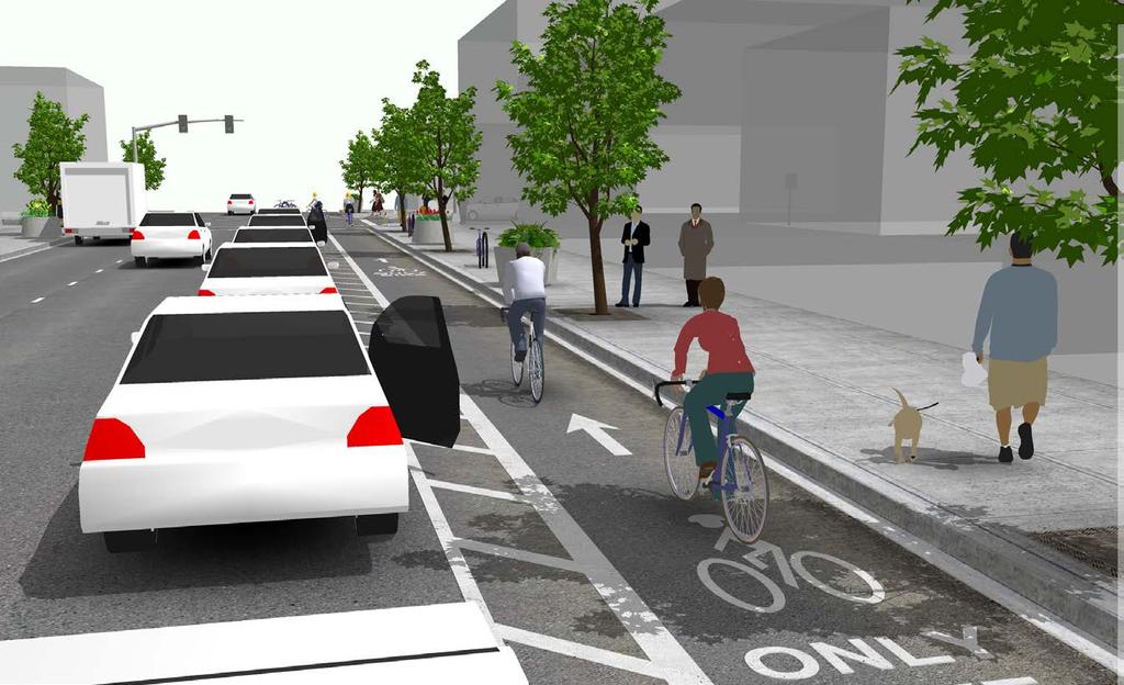 Reconnecting New Haven: Bike Lanes Phase 3 On-street,