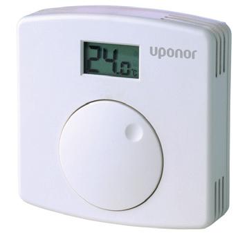 thermostat mode. White 230V 1058425 230V Digital Dial Thermostat Multi-purpose LCD and dial thermostat with remote sensor and setback facility.