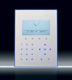 Vanderbilt SPCK520 Compact Keypad is slim, stylish and feature packed and with touch key technology In a highly competitive security market manufacturers need to do everything they possibly can to
