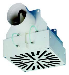 Technical Description Components of air outlets CGF/CG/CGO Ceiling outlet CGx Components ceiling outlets CGF/CG/CGO Casing Shut-off flap The filter casing consists of the following components: