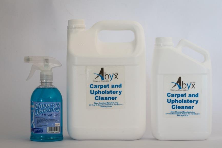 Available in 9x500ml, 6x2L/4x5L Carpet Fresh is a perfumed carpet powder and room refresher that assists with eliminating household odours in carpets for example pet and tobacco odours.