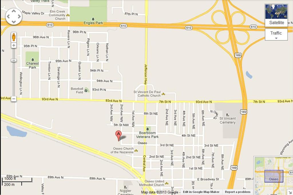 Directions to Osseo Senior High Address: