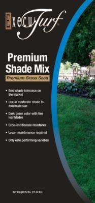 Premium Shade Mix By sowing Premium Shade you can have a beautiful, lush, dark green lawn...even in the shade!
