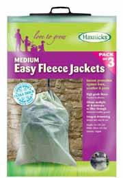 Easy Fleece Jacket Display Bins are available. (2 pack) l Ideal for over wintering large, exotic and tender container plants, e.g. palms, cordalynes, etc 50-8000 Large Fleece Jacket Product: 47.