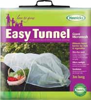 www.haxnicksusa.com Quick and easy to use, Easy Tunnels are manufactured as a 1-piece design that open like an accordion and fold neatly away after use.