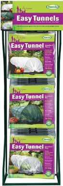 Giant Easy Poly Tunnels TM & 1 - Half Price Display Stand 50-5010D 30 - Giant Easy Fleece Tunnels TM & 1 - Half Price Display Stand 50-5020D 30 - Giant Easy Net Tunnels TM & 1 - Half Price Display