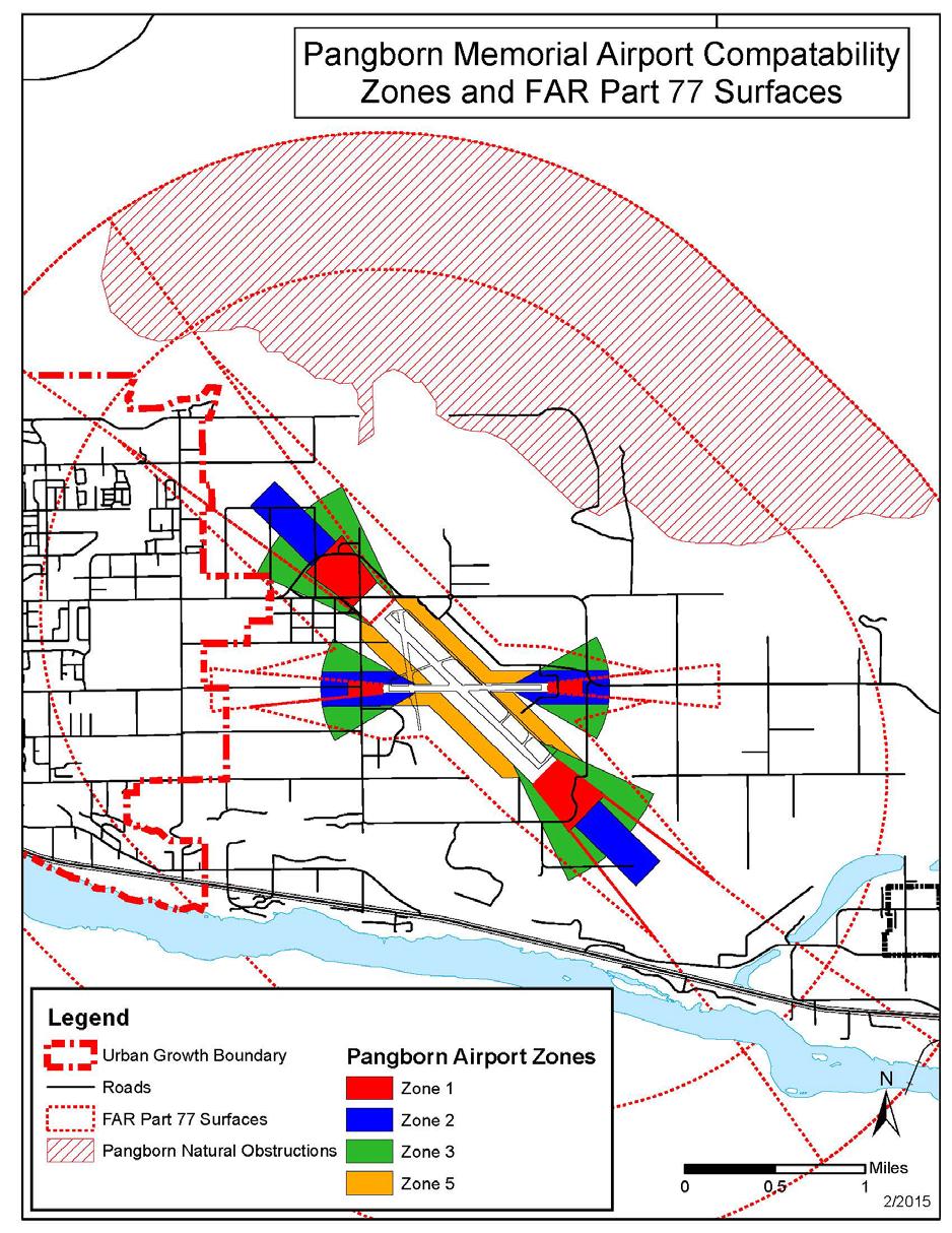 Figure 1 Pangborn Memorial Airport Compatibility