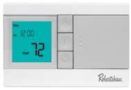 The Robertshaw Economy Series Thermostat models are fully compatible with all standard heating and cooling systems.