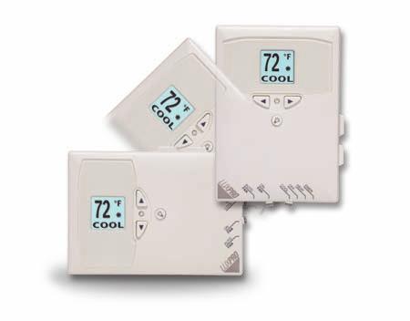 Digital s from LuxPro PSD111 Double Duty Multi-Positional Heating and Cooling Profile: Multi-positional, Nonprogrammable digital thermostat for single stage heating and cooling systems.