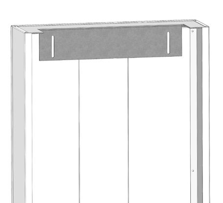 8.1 Height-adjustable cover The substations are designed for wall mounting. is designed for wall mounting.