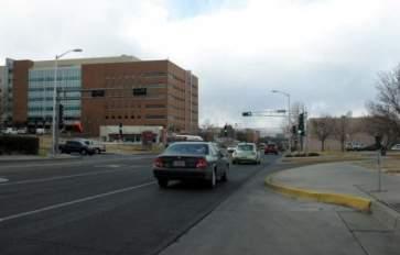 However the land uses in this area are primarily large public institutions such as Presbyterian Hospital located immediately southeast of I-25 (shown
