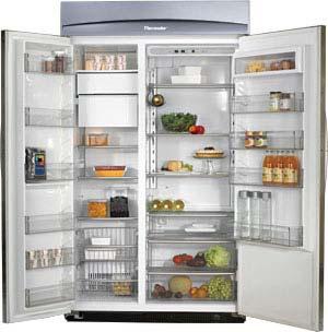 First-in-first-out system Side-by-side refrigerator (non-dispenser)