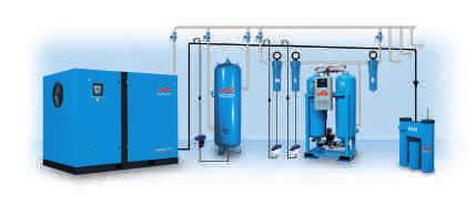 DB 40-340 RELIABLE, HIGH QUALITY AIR The DB 40-340 range of dryers is designed for reliable performance and consistently high quality air for a stable and suitable pressure dew point.