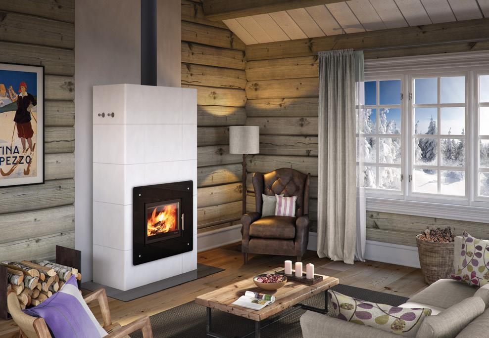 02 Handcrafted Fires Fireplaces Modern fireplaces are engineered as a firebox enclosed within a steel cabinet.