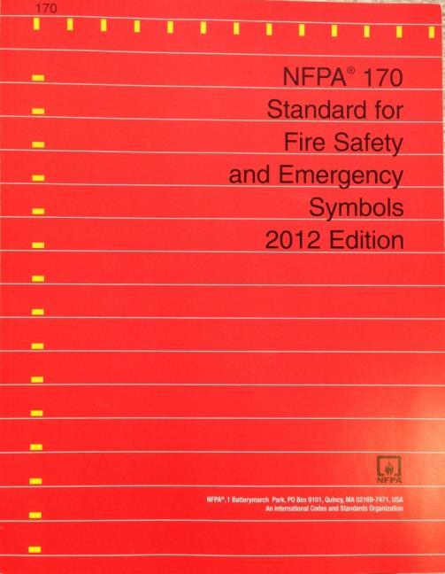 All fire alarm drawings must use symbols described in NFPA 170, Standard for Fire