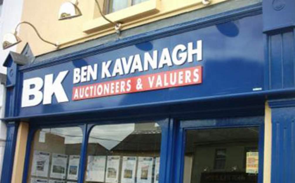 Ben Kavanagh Auctioneers - Gorey Carved 3D Foamex Lettering McDonnell Properties - Ashford Carved 3D Sprayed
