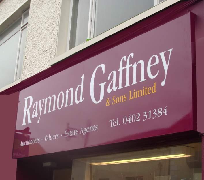 SIGNAGE TO MARKET YOUR BUSINESS Raymond Gaffney