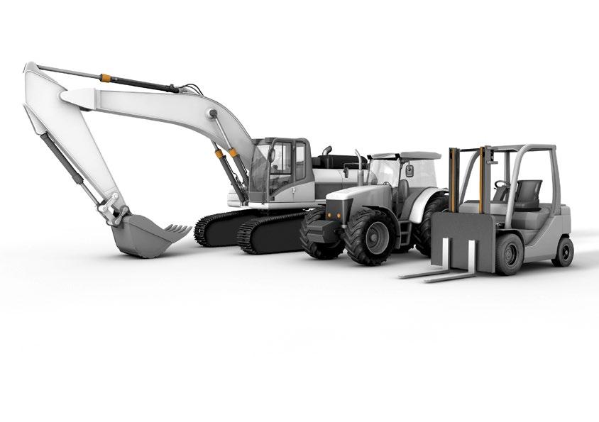 Off-Highway Vehicles In this segment, we equip construction vehicles such as front-loaders, dump trucks,