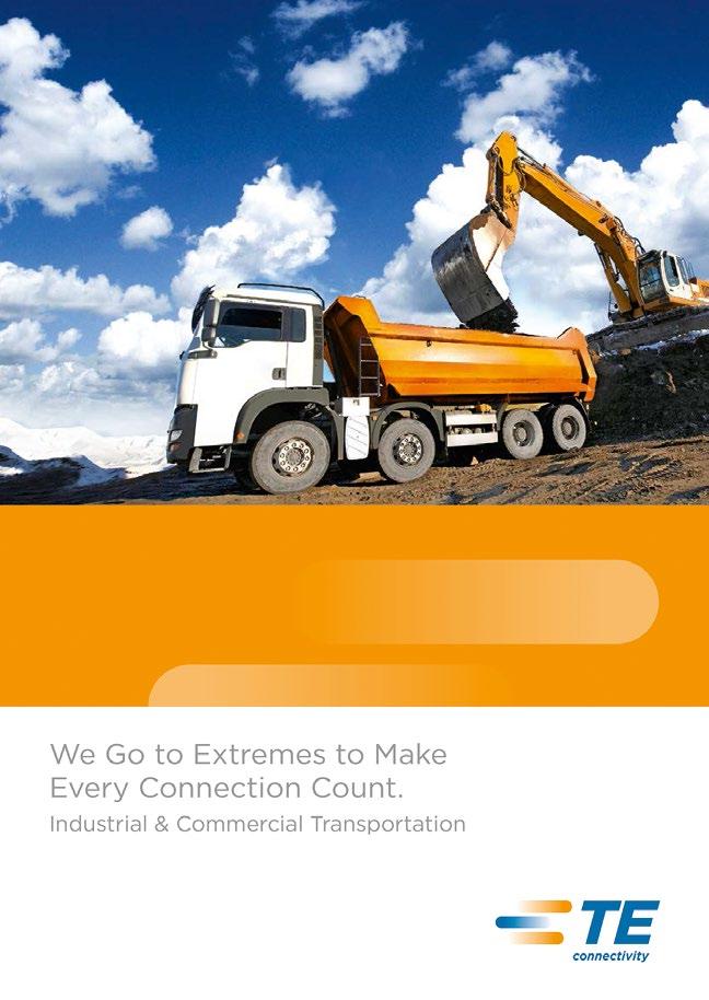 Industrial & Commercial Transportation online Product and Machine Literature TE Connectivity Industrial & Commercial Transportation offers a variety of product specific catalogs, brochures and