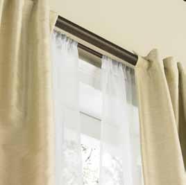 The Beauty of Sheers Sheer or semi-translucent fabrics are woven with the finest of threads which allows light to travel through the fabric yet diffuses the view and provides privacy.