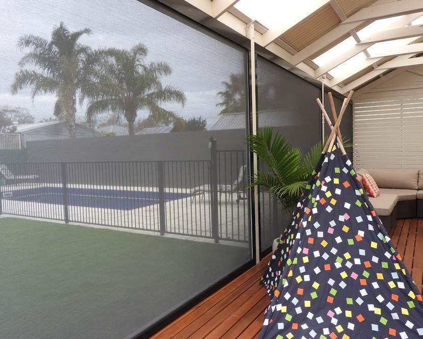 YOUR GUIDE TO OUTDOOR BLINDS Enjoying the fresh air from your very own yard is something many Australians love.