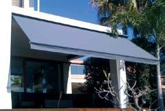Westral corrosionfree aluminium awnings are also ideal for outdoor living areas, providing yearround weather