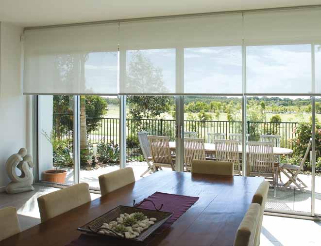 ROLLER BLINDS Our roller blinds come in either blockout or