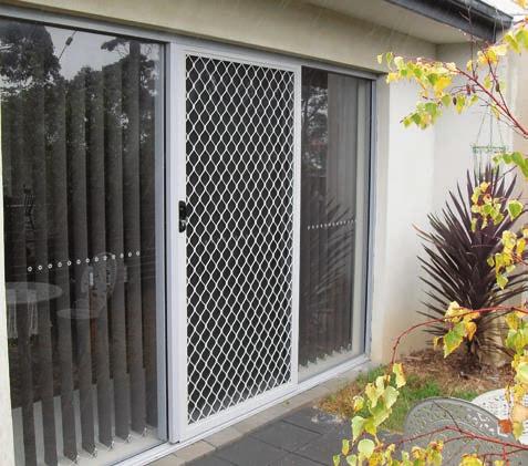 All doors can be fitted with either fibreglass mesh or for added strength and protection we can fit, DVA (one way mesh) Tuffscreen Aluminium We